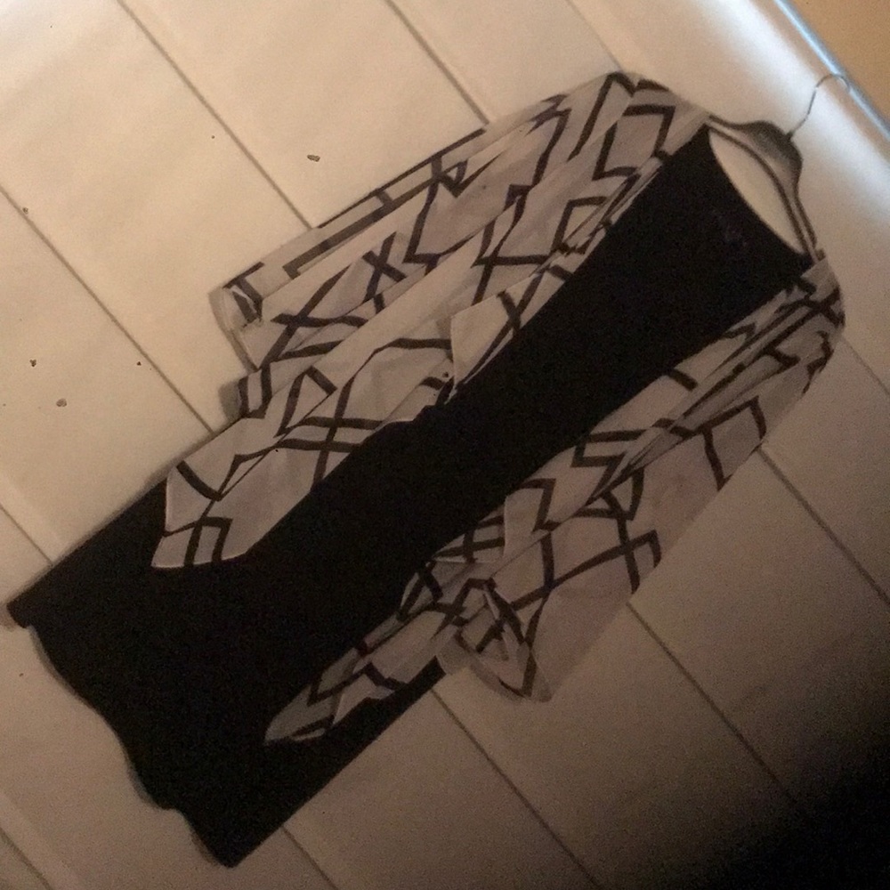 Dress - Black Symmetric